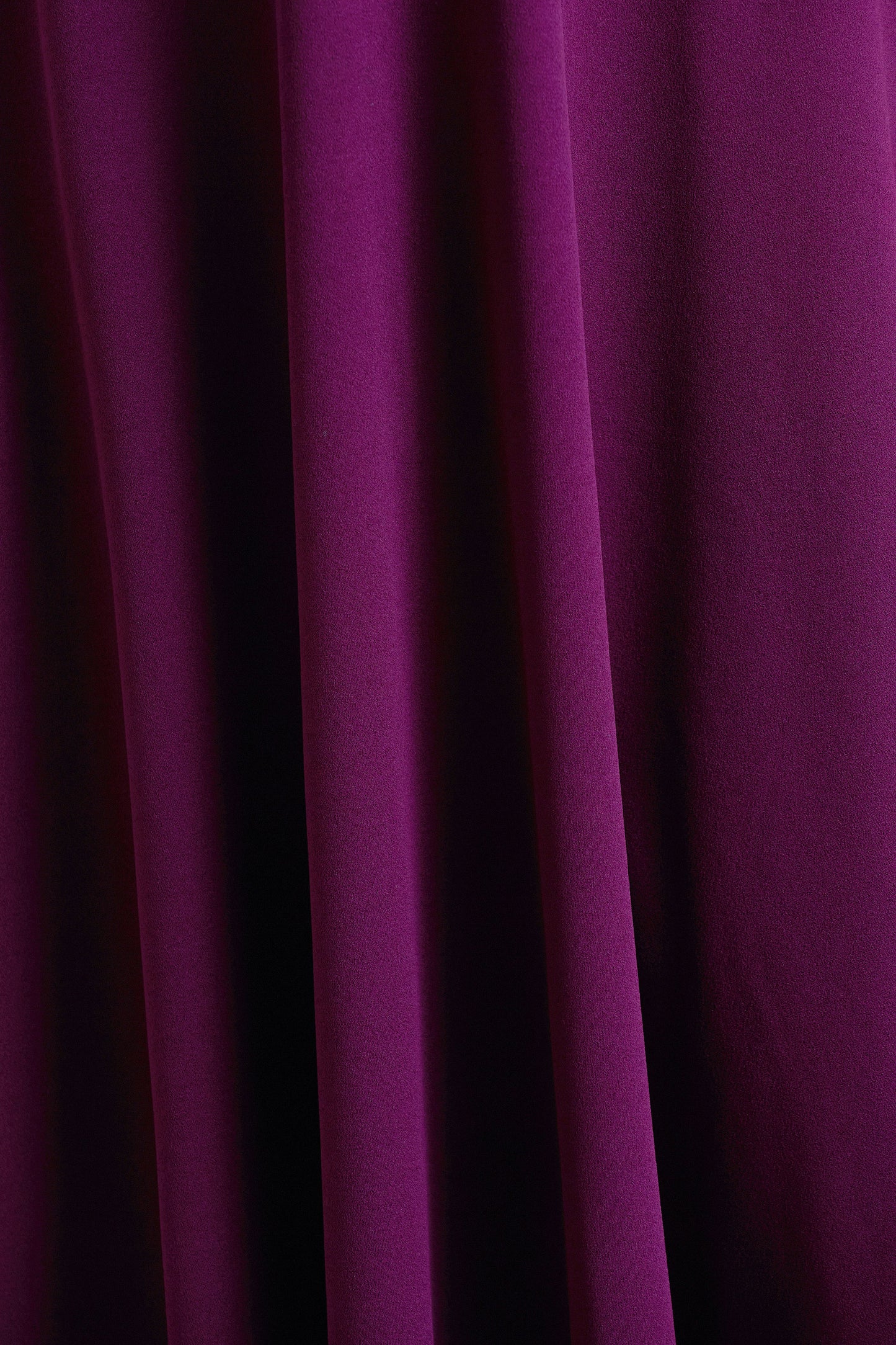 Andromeda | Plum Sweetheart-Neck Midi Dress
