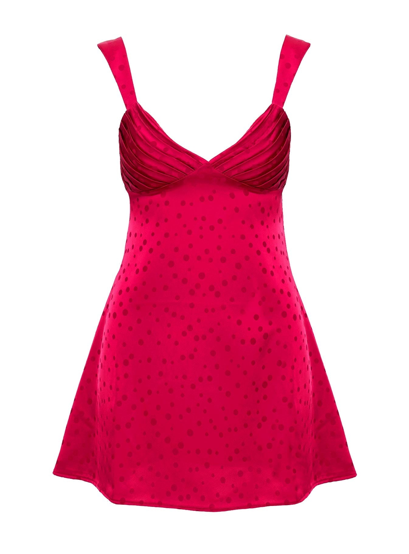 Evadine Mini Dress Red