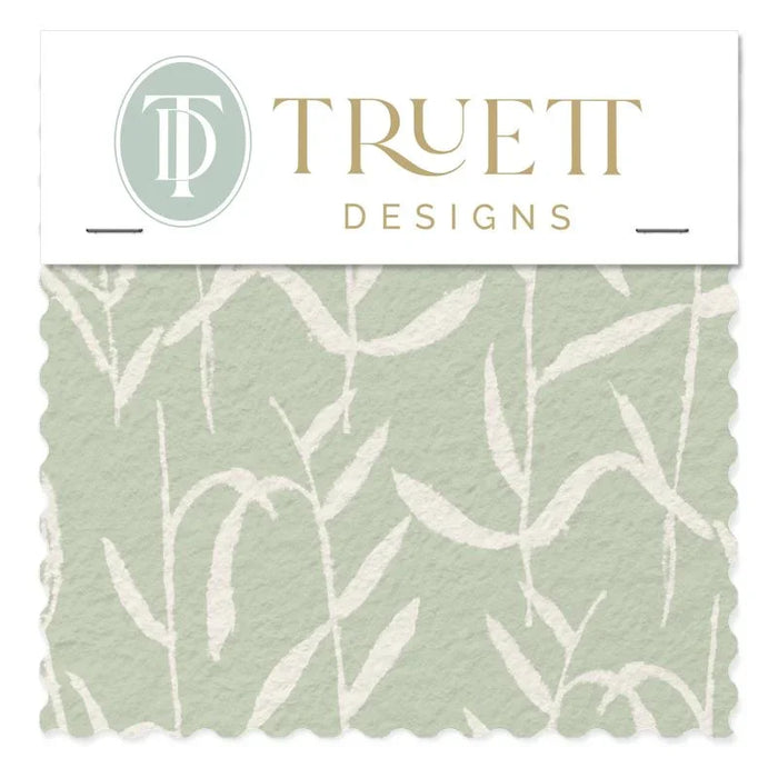 Botanic Sage Luxury Fabric by the Yard