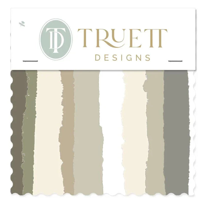 Brother Stripe Browns Luxury Fabric by the Yard