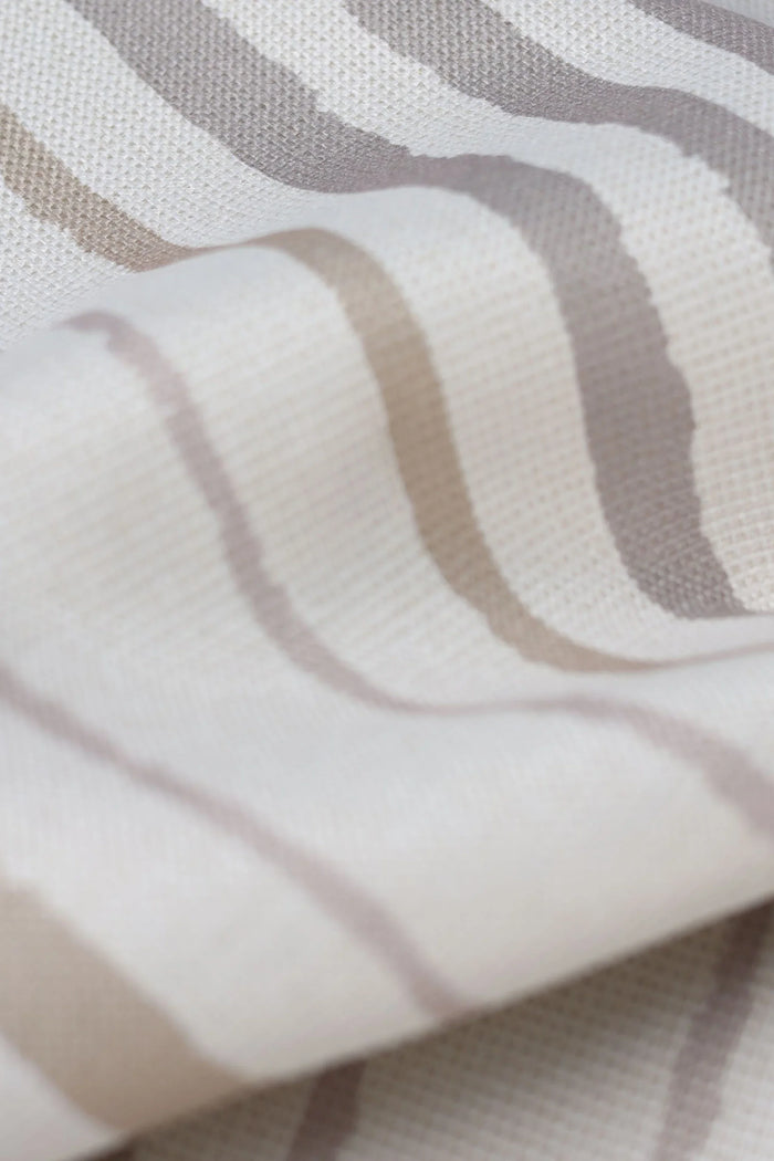 Brother Stripe Neutrals Luxury Fabric by the Yard