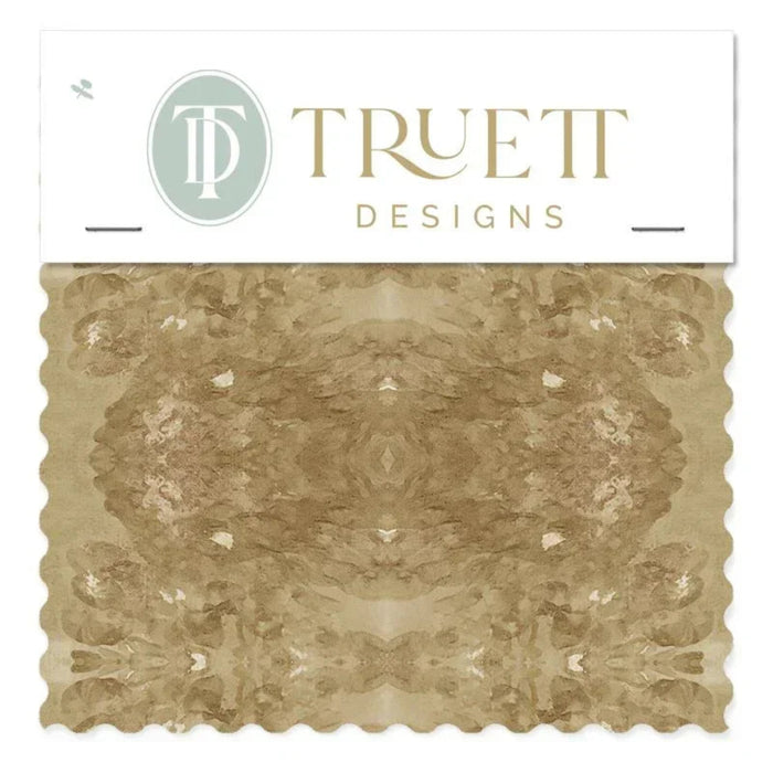 Centerpiece Golden Small Repeat Luxury Fabric by the Yard