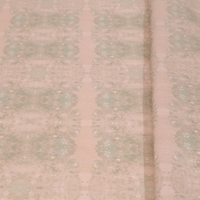 Centerpiece Light Salmon Small Repeat Luxury Fabric by the Yard