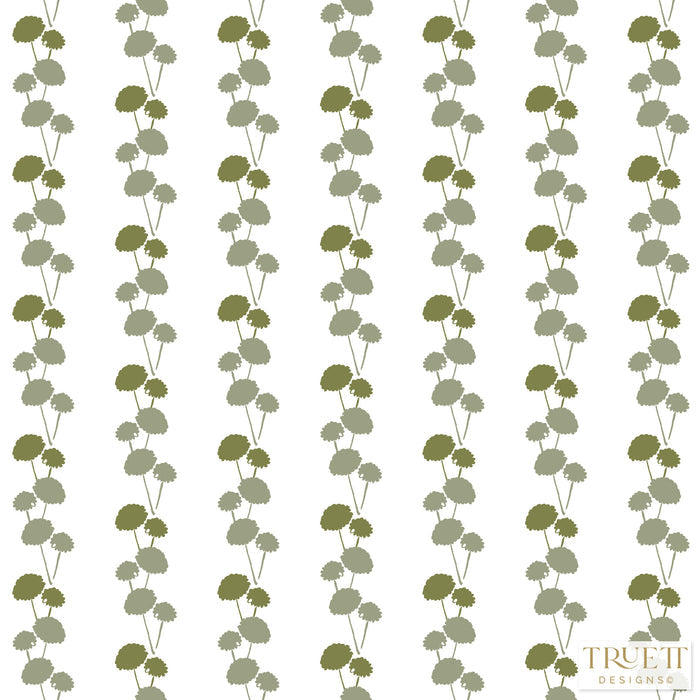 Dahlia Vine Luxury Wallpaper Sample