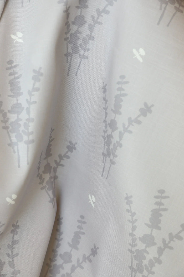 Eucalyptus Lilac & White Luxury Bolster Pillow