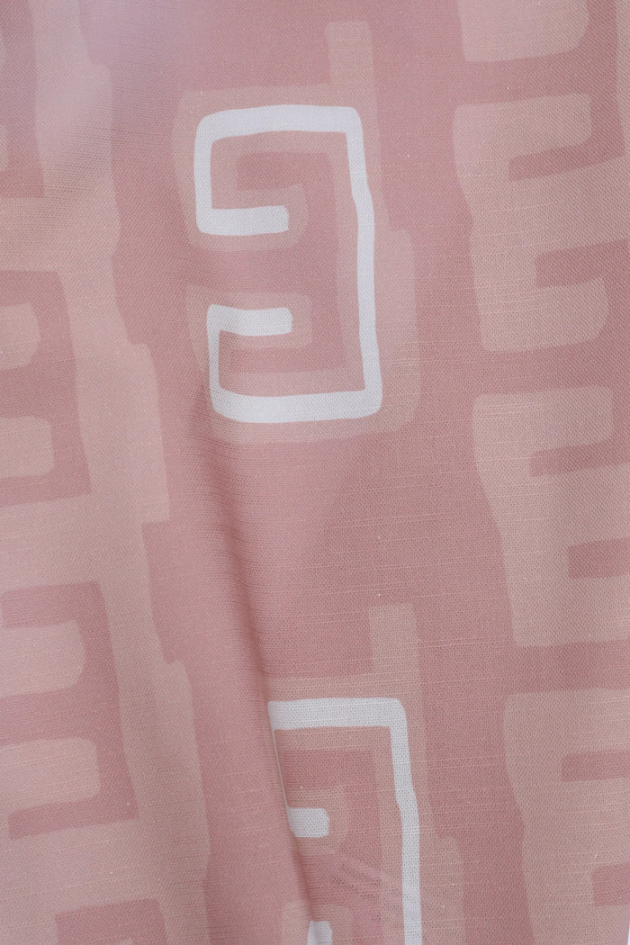 Gaga Greek Santa Rosa Large Repeat Luxury Fabric by the Yard