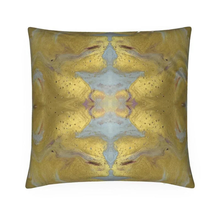 Gilt Gold & Merlot Luxury Pillow Large Repeat