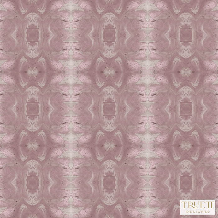Gilt Rose Quartz Small Repeat Luxury Fabric by the Yard