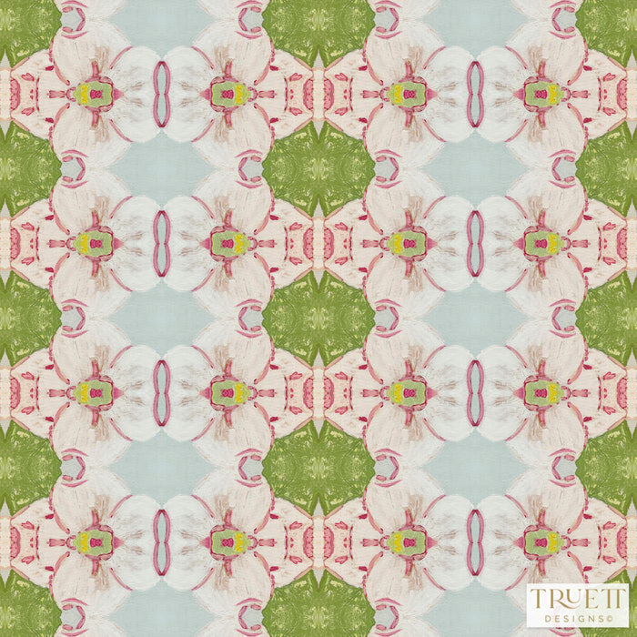 Pink Dogwoods Luxury Wallpaper Sample