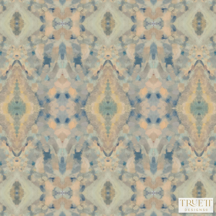 River Peace Small Repeat Fabric Sample