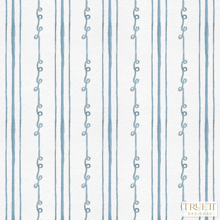 Sister Stripe Luxury Wallpaper Sample