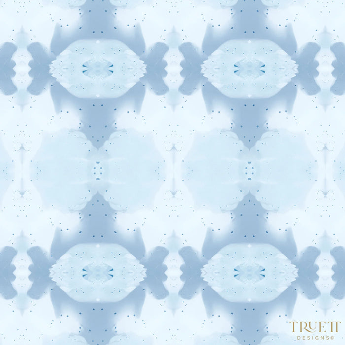 Sweet Gum Sky Blue Luxury Fabric by the Yard