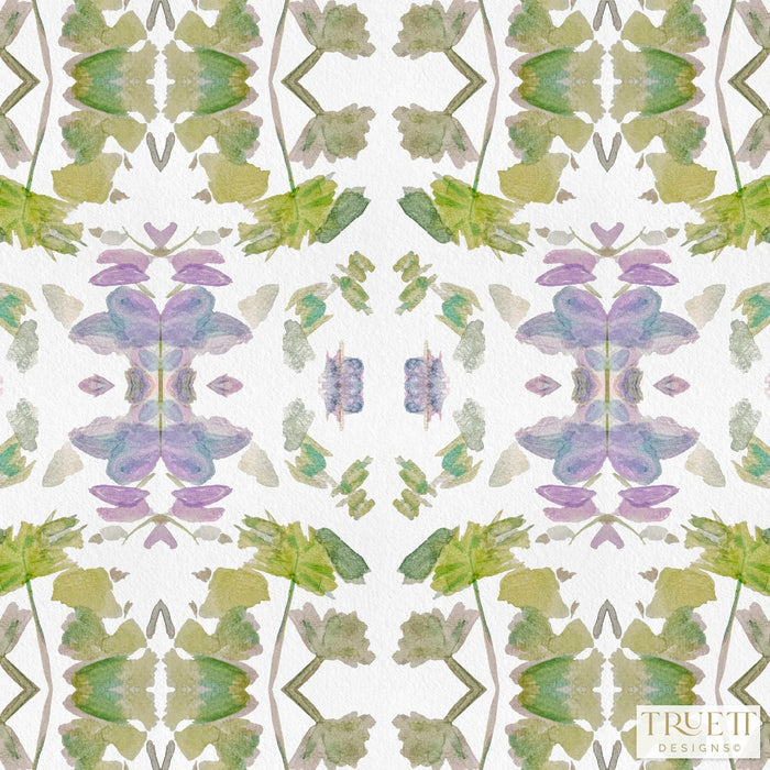 The Fields Lupine Luxury Fabric by the Yard