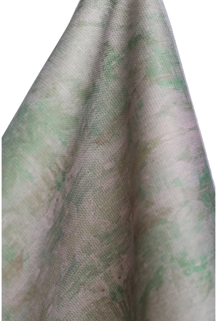 Topiary Bud Green Luxury Bolster Pillow