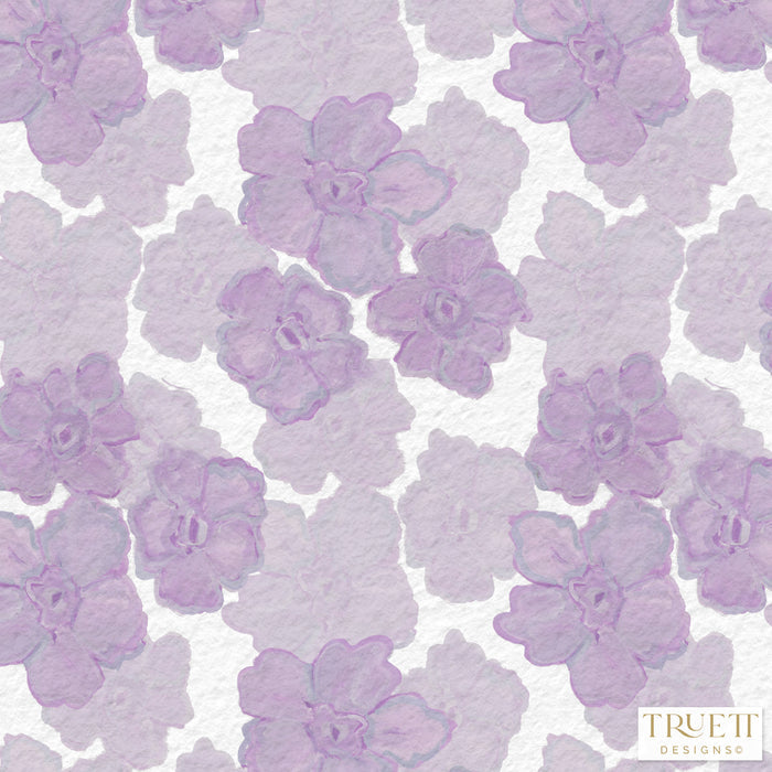 Violet / 18" x 18" Showroom Sample / Cotton/Linen
