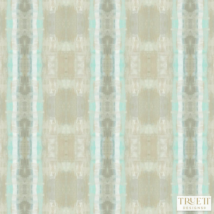 Venetian Stripe Mushroom Luxury Fabric by the Yard