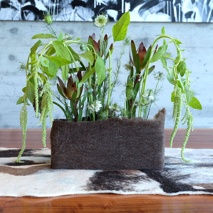 West County Wool Flower Vase