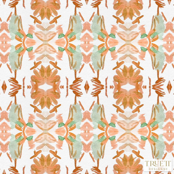 Orange / 18" x 18" Showroom Sample / Cotton/Linen