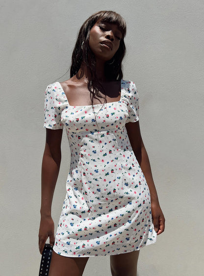 Hastings Mini Dress Floral Multi