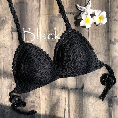Crochet One-Piece Swimsuit