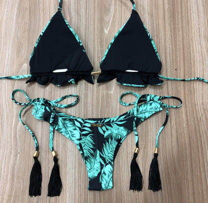 Leopard Print One-Piece Swimsuit