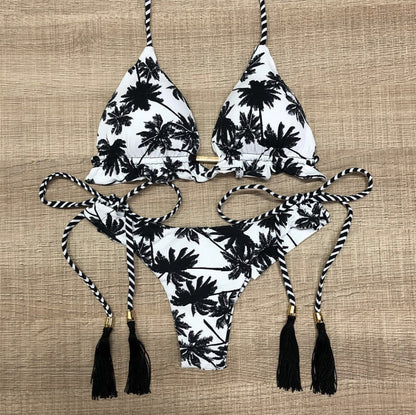 Leopard Print One-Piece Swimsuit