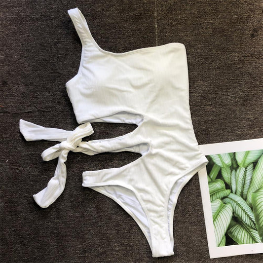 Bandage One-Piece Swimsuit