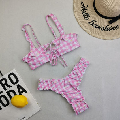 Multicolor Bikini Set