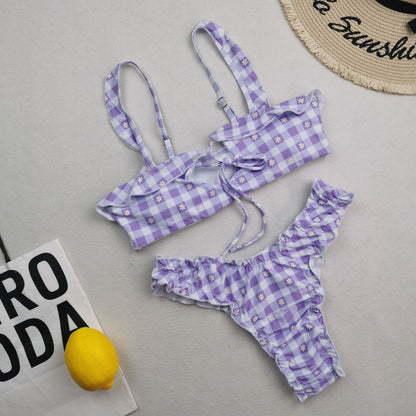 Multicolor Bikini Set