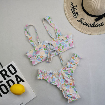 Multicolor Bikini Set