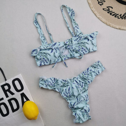 Multicolor Bikini Set