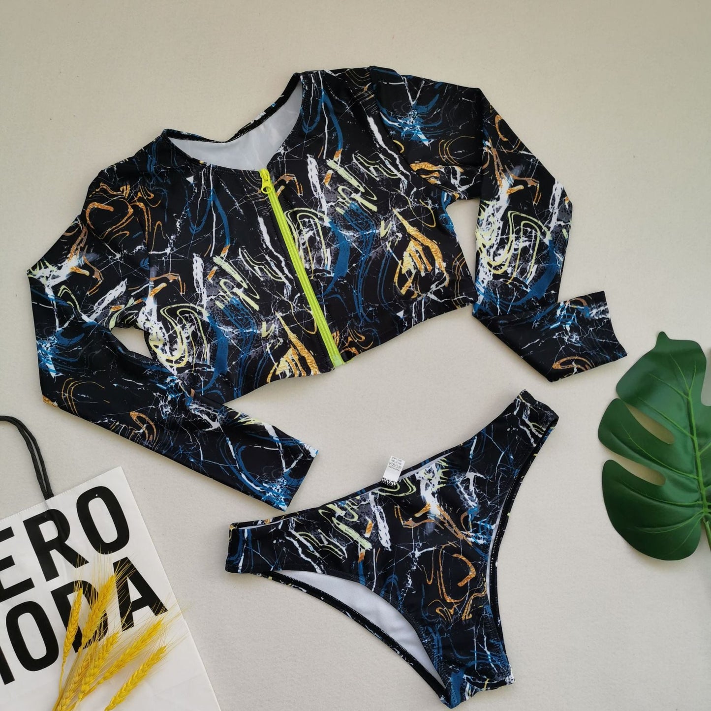 Plus Size One-Piece Swimsuit