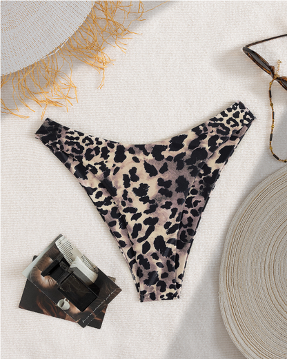 Leopard Print Bikini Set