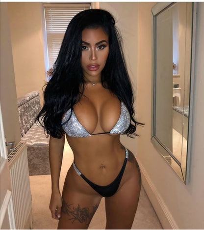 Mirror Cross Bikini Set