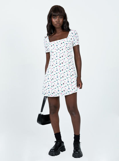 Hastings Mini Dress Floral Multi