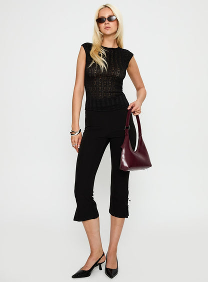 Keep It Moving Top Black