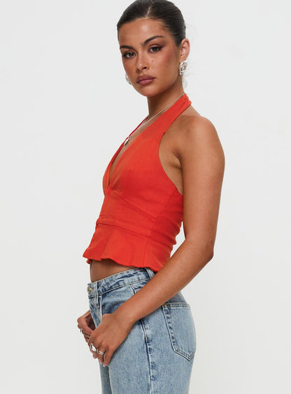 Pleasing Top Red