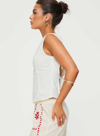 Lilitina Top White