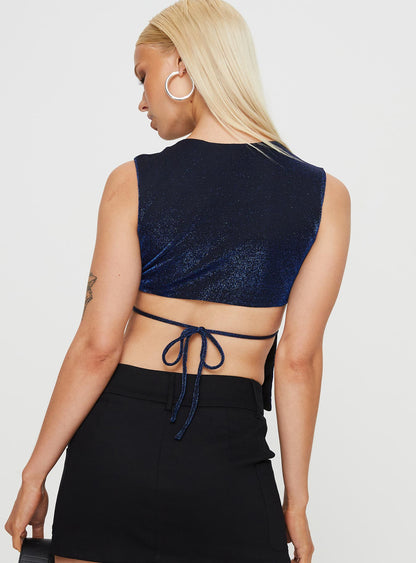 Uzo Top Navy