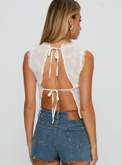 Hagea Top White