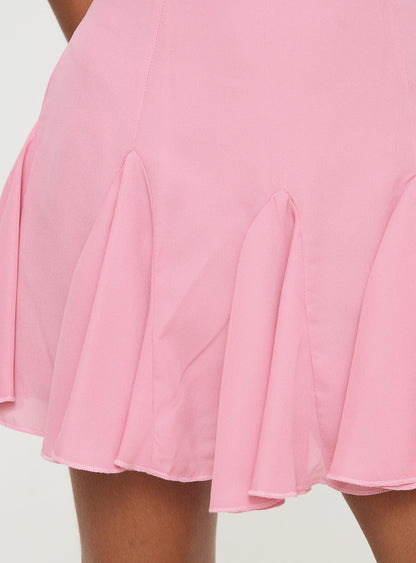Delamere Mini Dress Pink