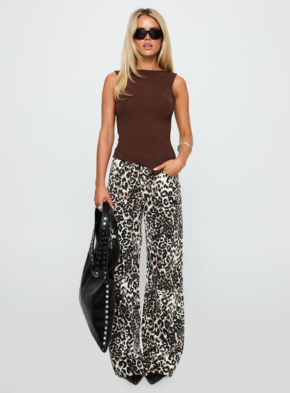 Lefort Tank Top Chocolate