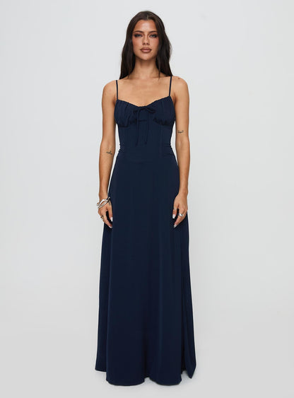 Members Only Maxi Dress Navy