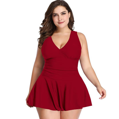 Plus Size One-Piece Swimsuit
