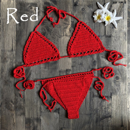 Crochet One-Piece Swimsuit