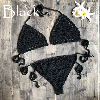 Crochet One-Piece Swimsuit
