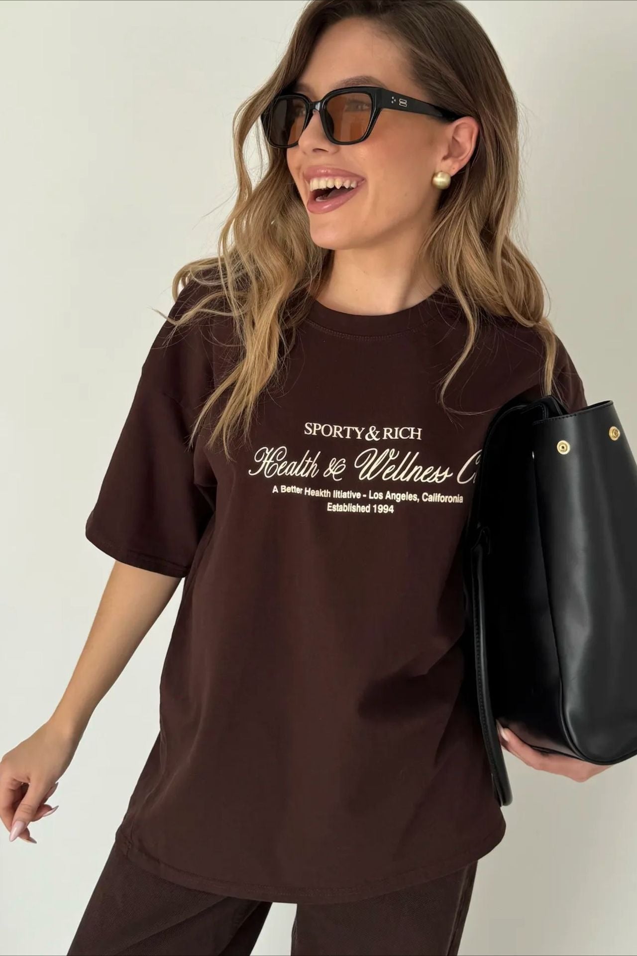 Minimalist Casual Cotton Letter Print Short Sleeve T-shirt