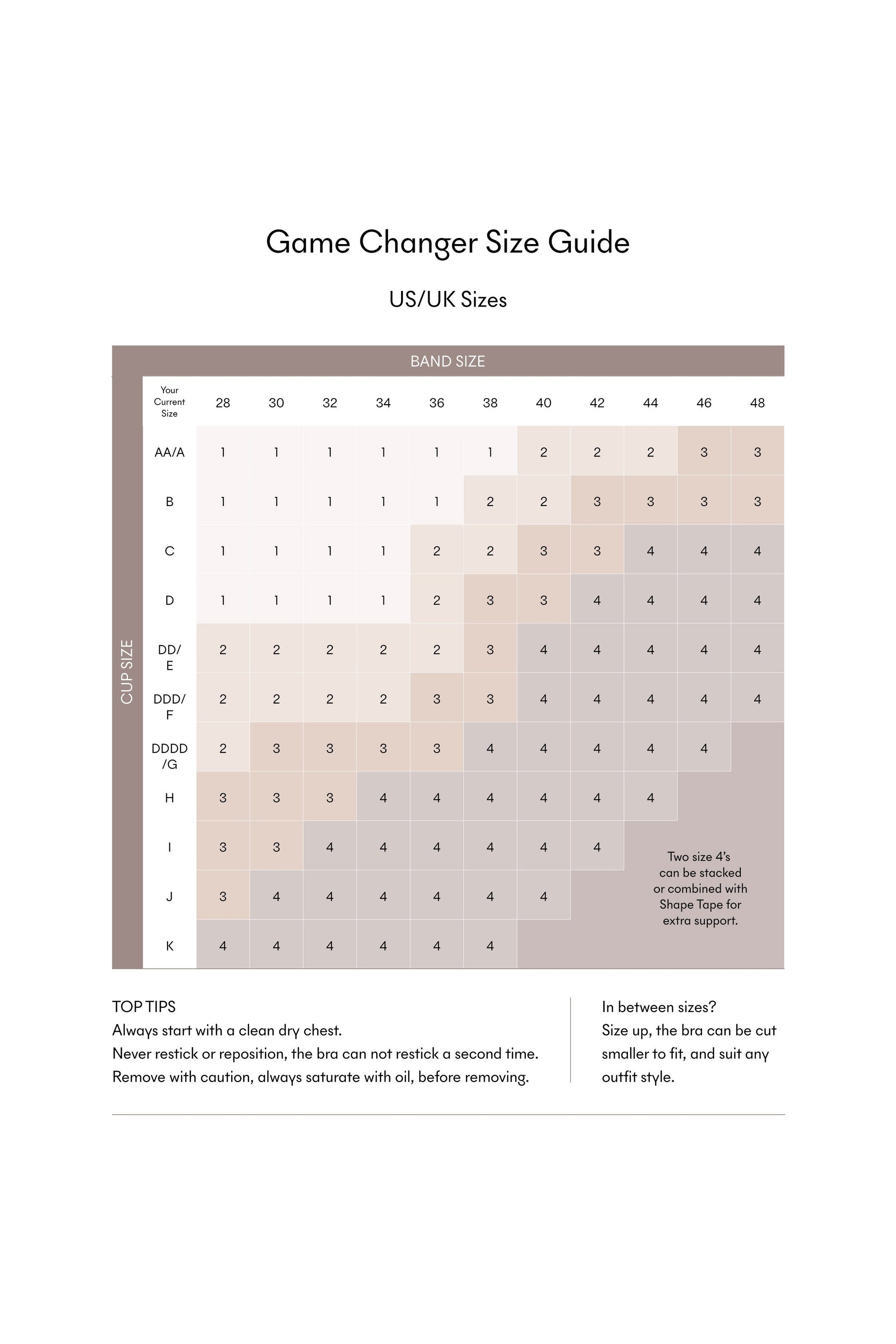Game Changer | NOOD Lift & Shape Bra 4pk No 3