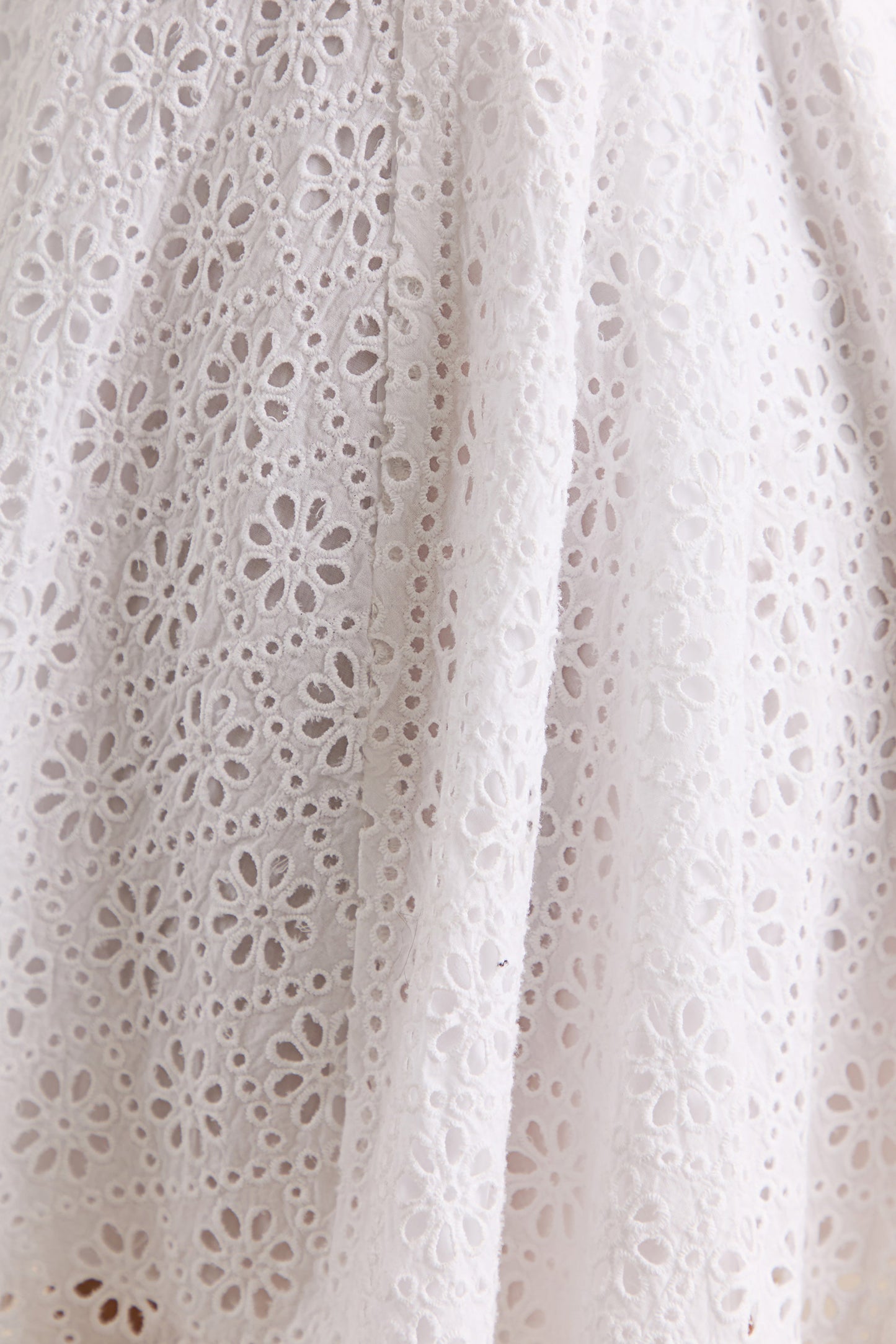 Elina | White Square-Neck Mini Dress With Bow Detail