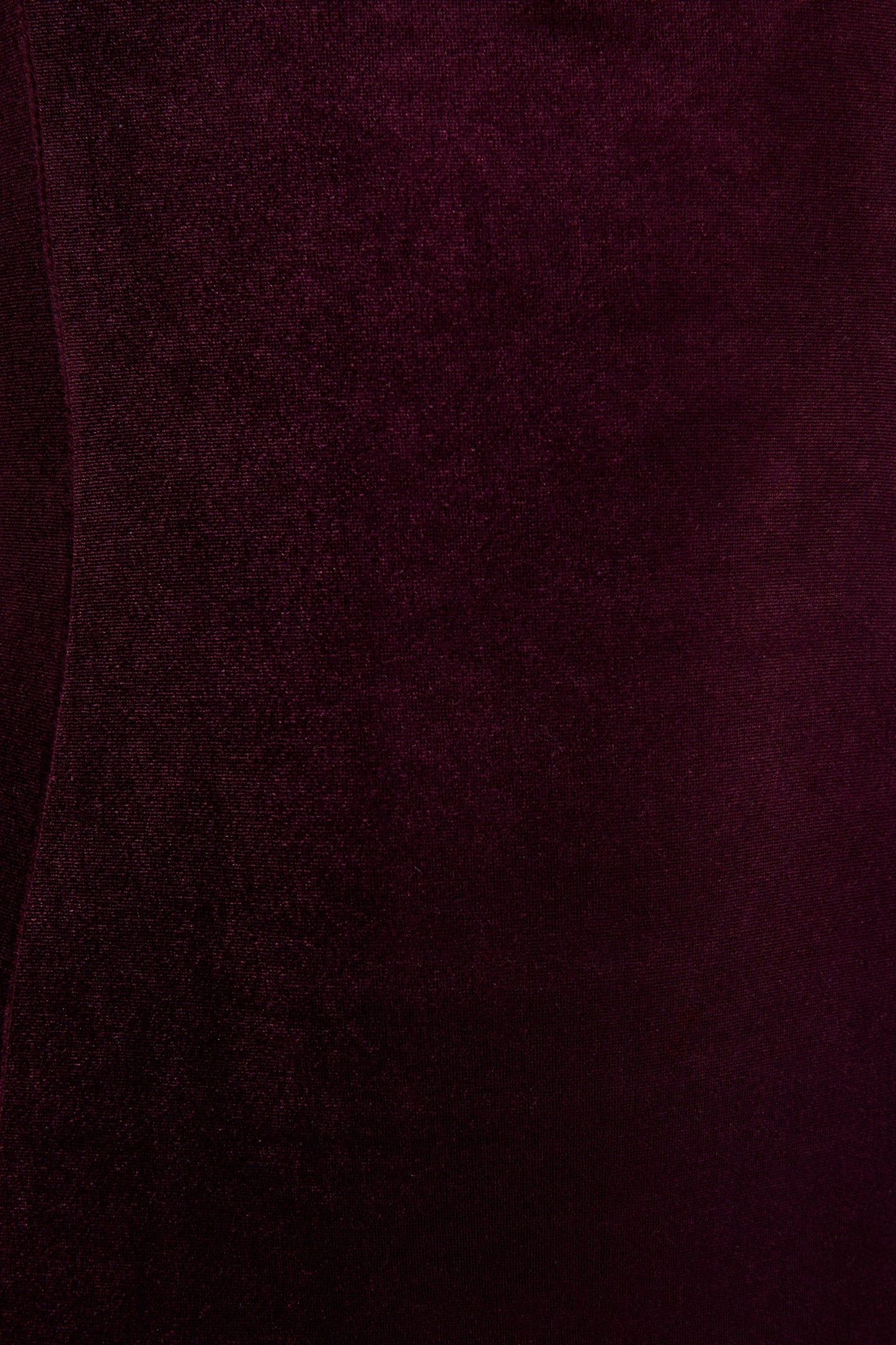 Emberlyn | Burgundy Velvet Scoop-Neck Fishtail Midi Dress